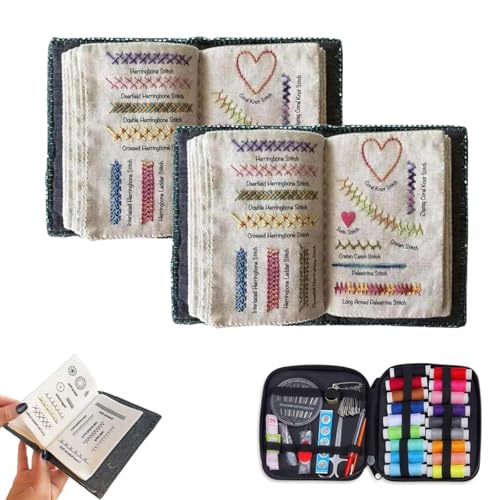 The Ultimate Embroidery Book, Embroidery Stitch Book, Beginner Embroidery Kit