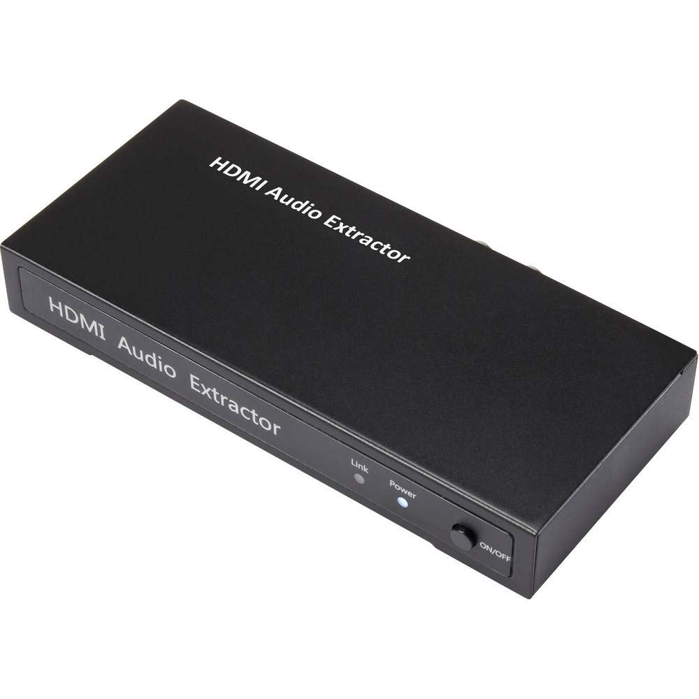 SpeaKa Professional SP-AE-H/TC-02 - Extractor de audio (HDMI, Toslink, RCA, 1920 x 1080 píxeles)