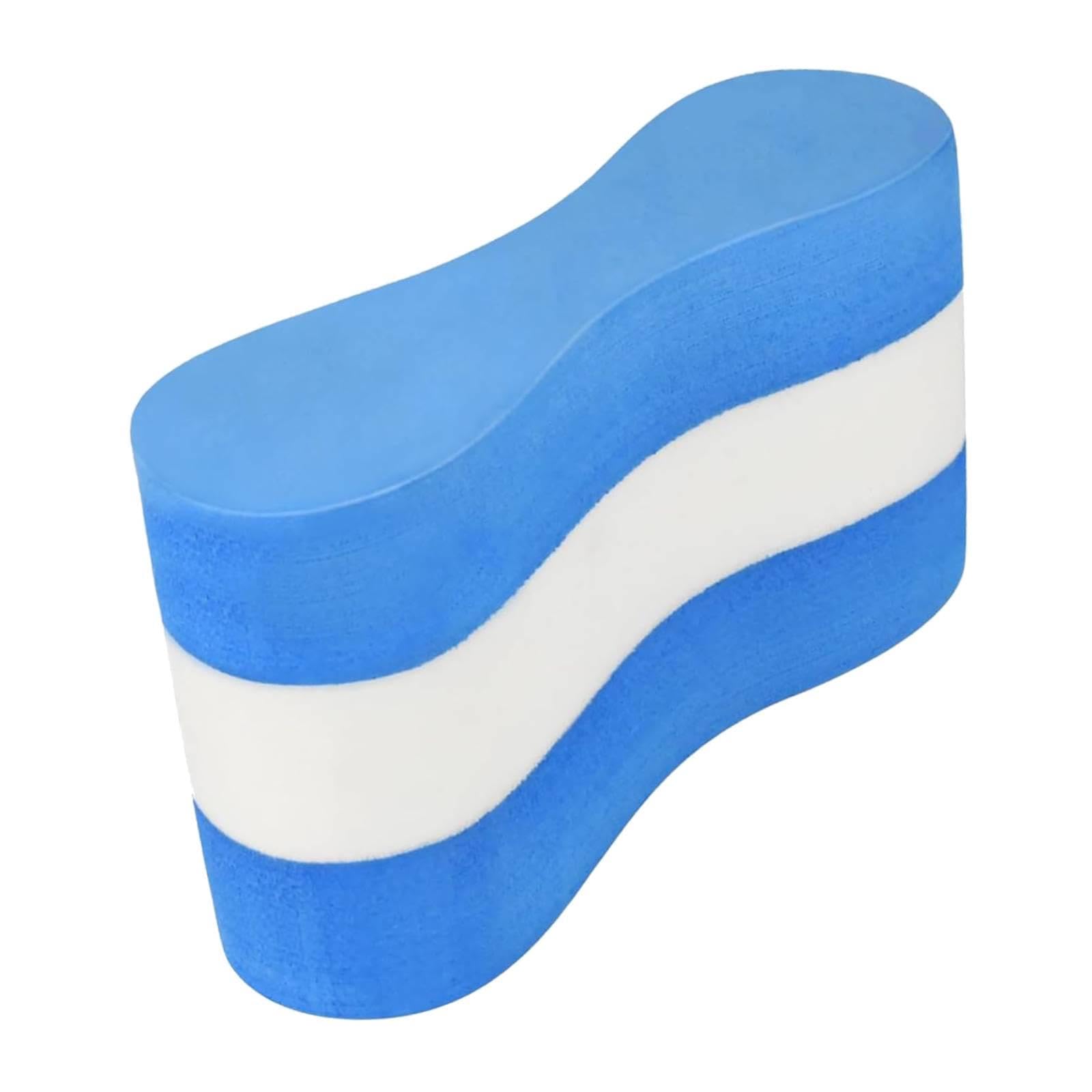 Pull Buoy Leg Float Buoyancy Youth Body Strength Training Swimming Kickboard White Blue|Sporting Goods| Water Sports| Swimming| Training Aids-image-2
