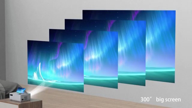 Amazon.com: Native 1080P Projector with WiFi 6 and Two-Way