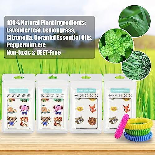 Image of Mosquito Repellent Patches Natural Mosquito Repellent Patch 72 Hours Protection for Kids & Adult (72)