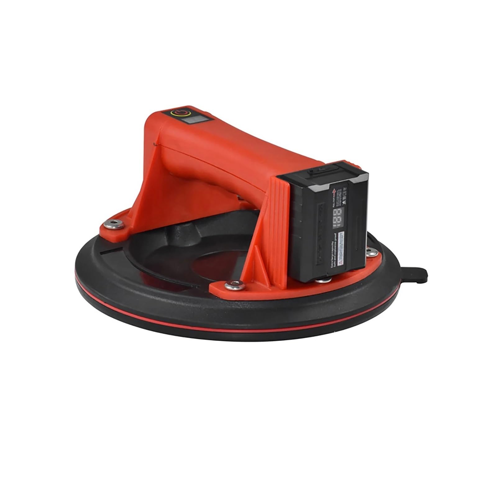 Zklgs Rosso Glass Suction Lifter, 8 Inch Electric Vacuum Suction Cup 200Kg Bearing Suction Sucker For Granite Tile Glass(Rosso)