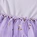 UMELOK Toddler Tutu Dress Little Girls Tulle Casual Dresses Summer Party Princess Sundress Lavender,5-6Years