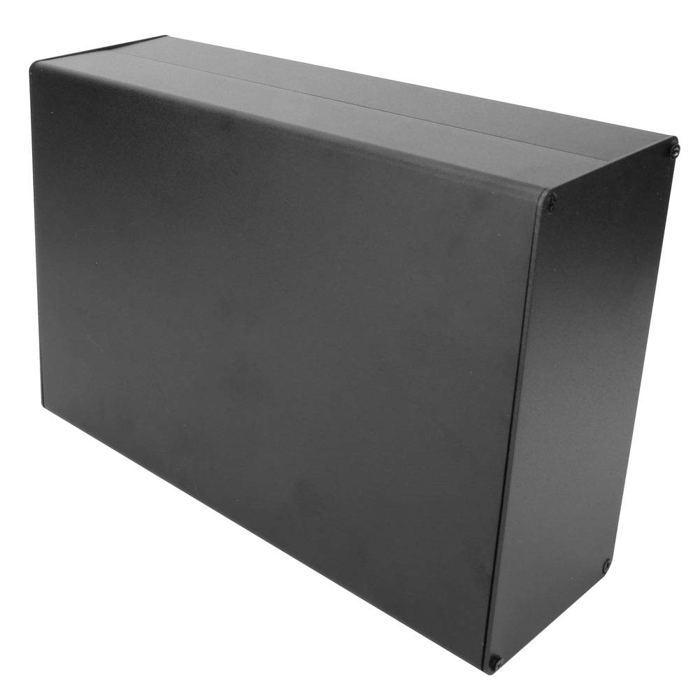 Scatola Elettronica per Custodia di Raffreddamento in Alluminio di Tipo Split per Custodia per Progetti in Metallo PCB GPRS 80x160x220mm