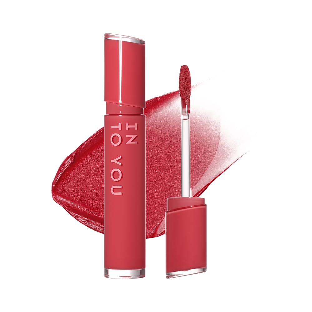 INTO YOU Velvet Matte Liquid Lipstick, Long-lasting Transfer-proof Lip Velvet Stain, Non-Sticky Waterproof Lip Tint, Smooth Silky Smudge-proof Lip
