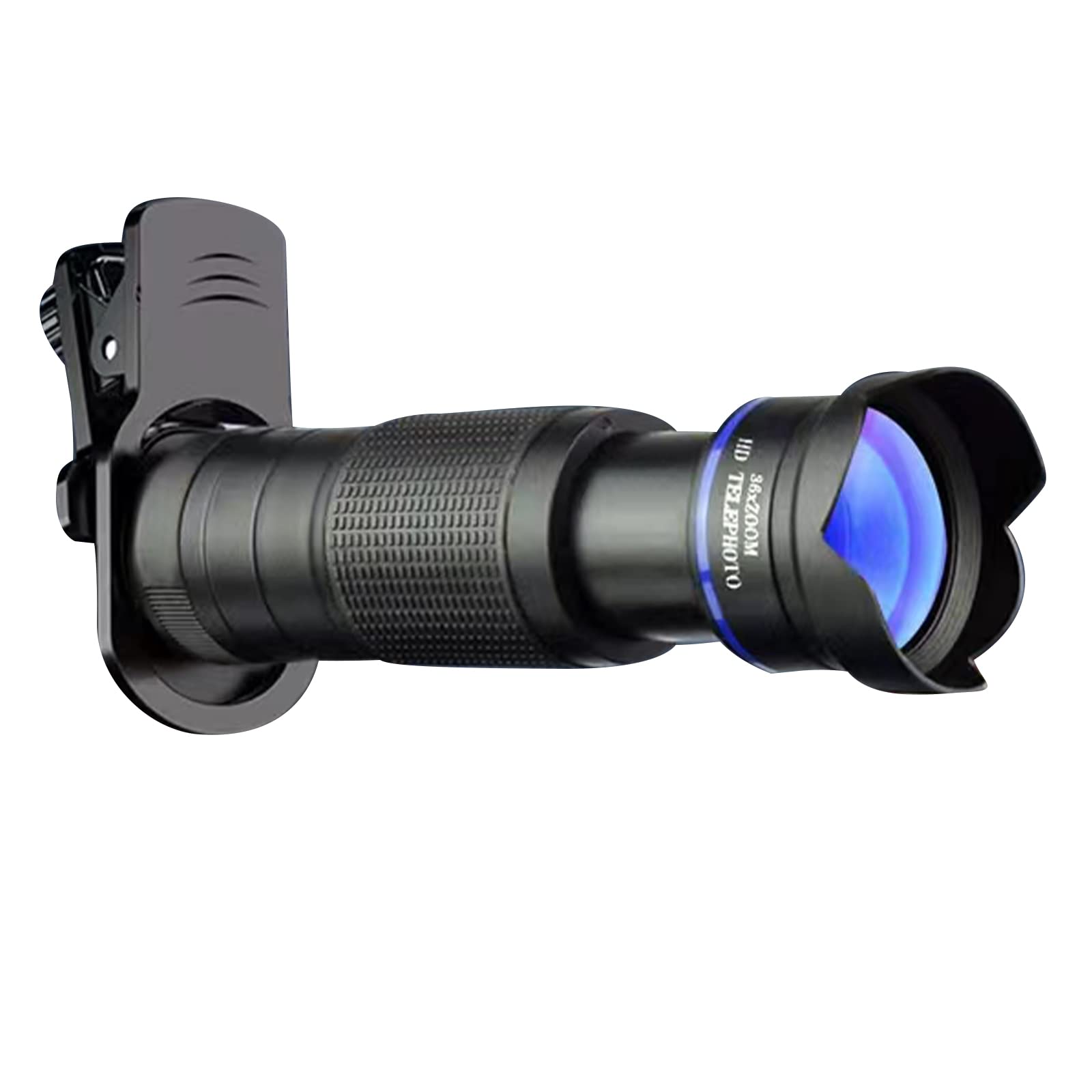 MOUDOAUER Phone Camera Lens 36X Telephoto 4in1 Telecope Zoom Macro Fisheye Wide Angel Lens Accessory
