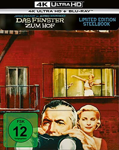 Das Fenster zum Hof – 4K Steelbook (UHD + Blu-ray Disc)