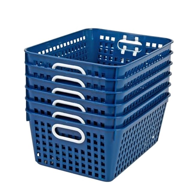 Really Good Stuff Medium Baskets - Boho 6 Pack