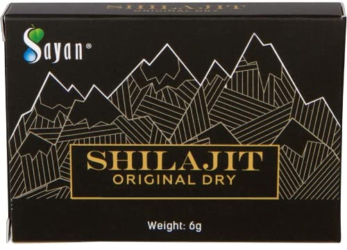 Sayan Dry Shilajit Extract, Solid Resin 60 Servings