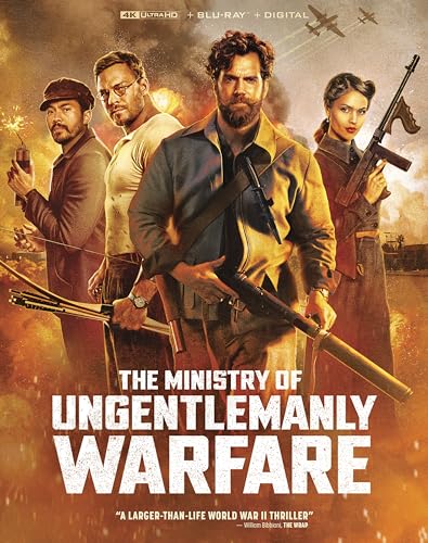 Image of The Ministry Of Ungentlemanly Warfare - BLURAY, Digital, 4K ULTRA HD