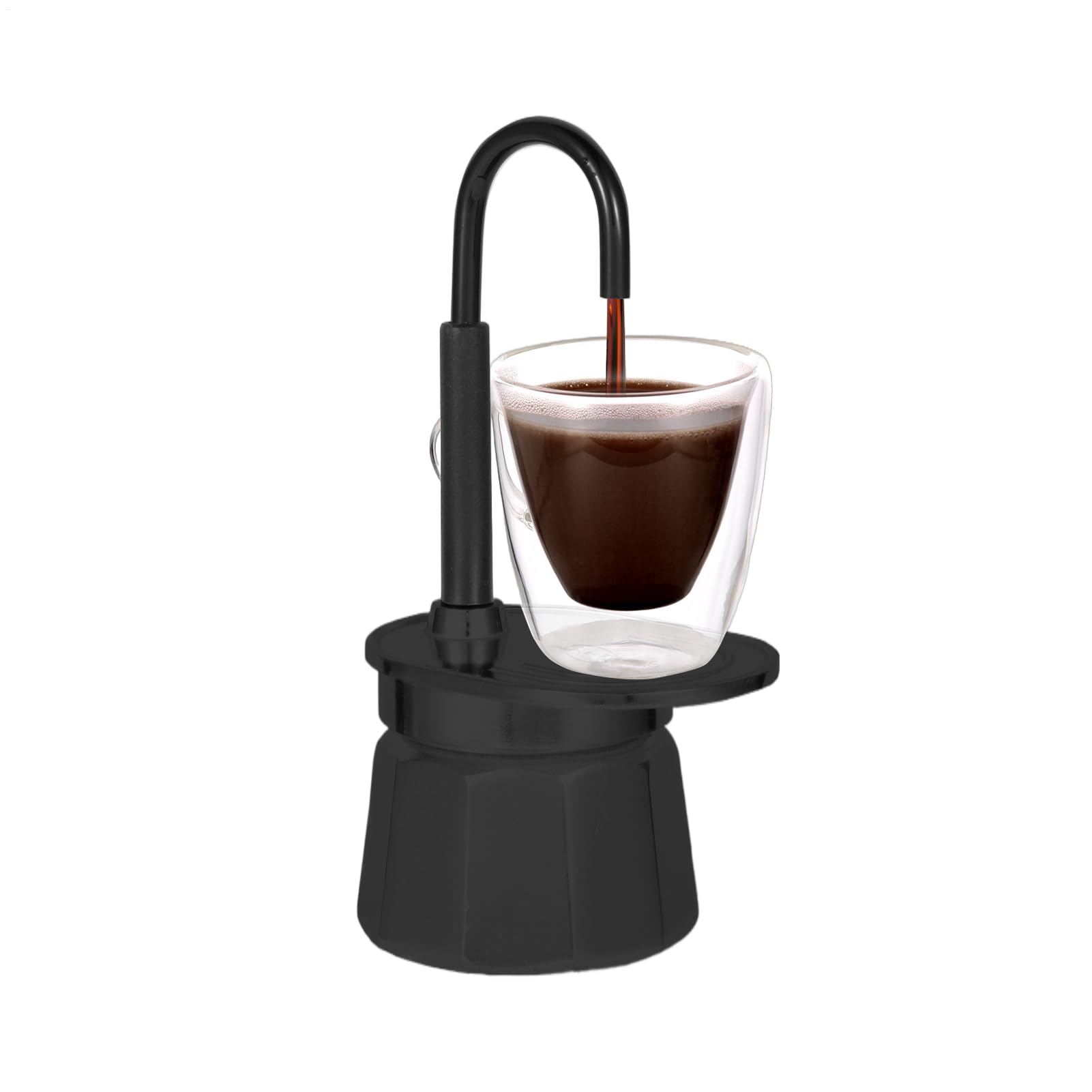 Hervidor de café compacto de grado alimenticio para cocina y camping