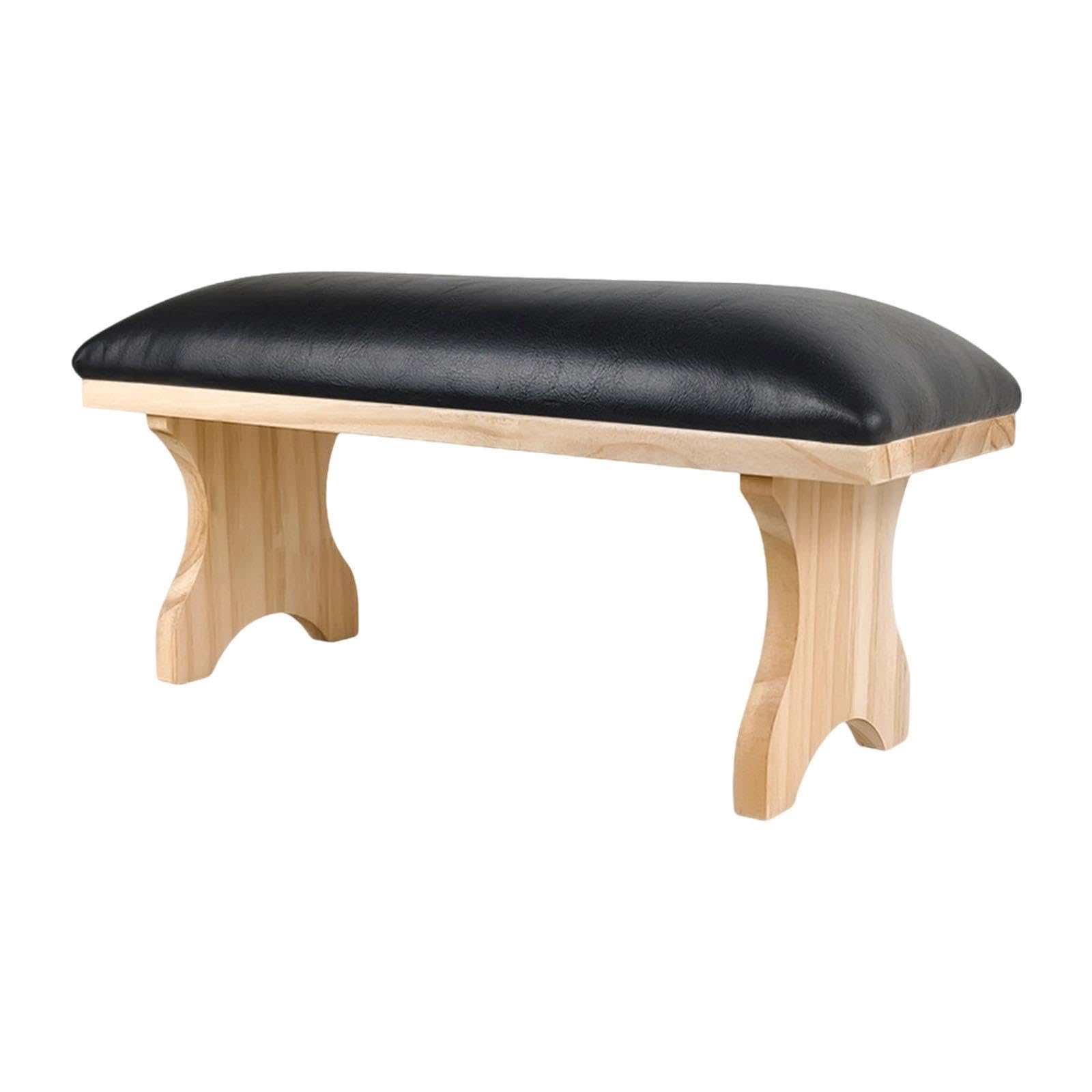 Coussin pour manucure ergonomique et repose-main stable noir - 8