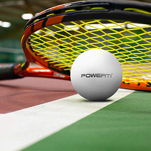 Andoer Bola de tênis de borracha macia interna ao ar livre para prática de competição