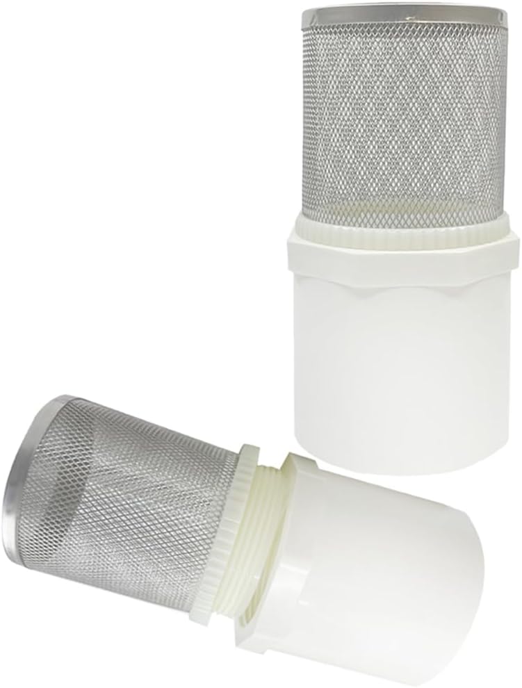 DN80 3 inch Suction Strainers Stainless Steel Filter Cover Connected to DN80/3 inch PVC Water Pipe Used to Remove Debris and Reduce Solid Entry