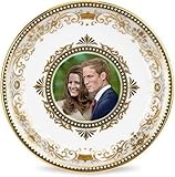 Royal Worcester - Royal Wedding Prince William and Kate Middleton Round Tray