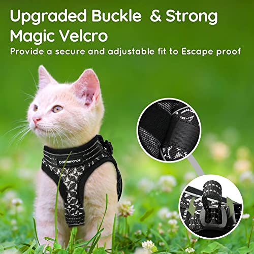 CatRomance Cat Harness and Leash, Escape Proof Kitten Harness and Leash Set for Walking, Adjustable Cat Vest Harness for… - Image 5