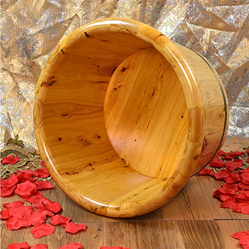 Spa de pies de madera maciza, bañera para masajes miniatura 7