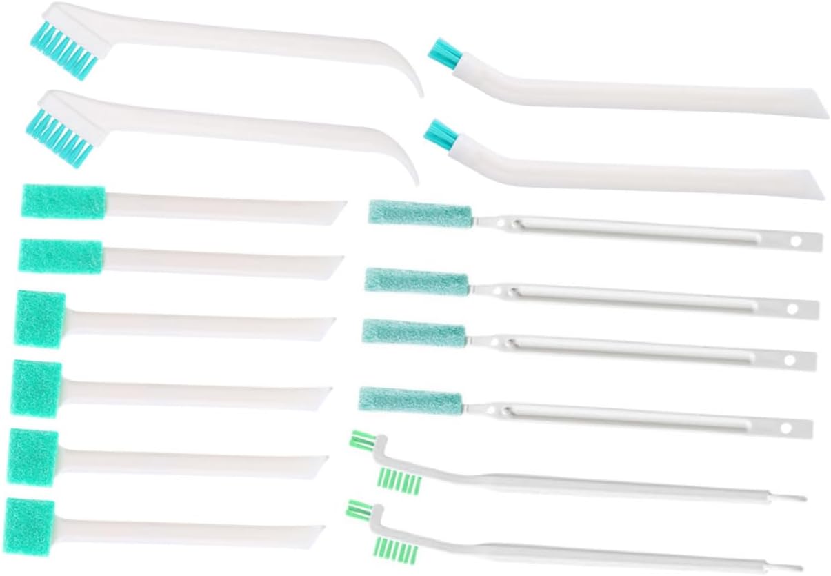 16pcs Bottle Cleaning Brush Water Bottles and Cups Versatile Detail Brushes for Stubborn Crevices Lightweight and Safe Materials Easy Storage Hanging Design