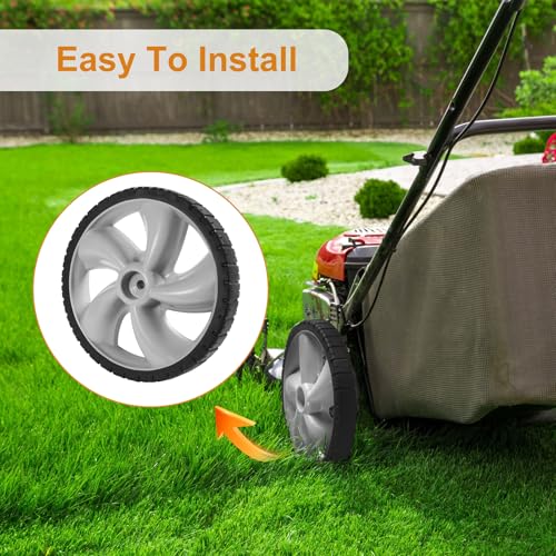 Antanker Lawn Mower Wheels, 12 inch Rear Wheels Arnold 490-324-0002 12x1.75\" Plastic Mower Wheel Replaces for Craftsman, Husqvarna, Poulan Pro, Honda, Brute, Yard Machines (2 Pack)