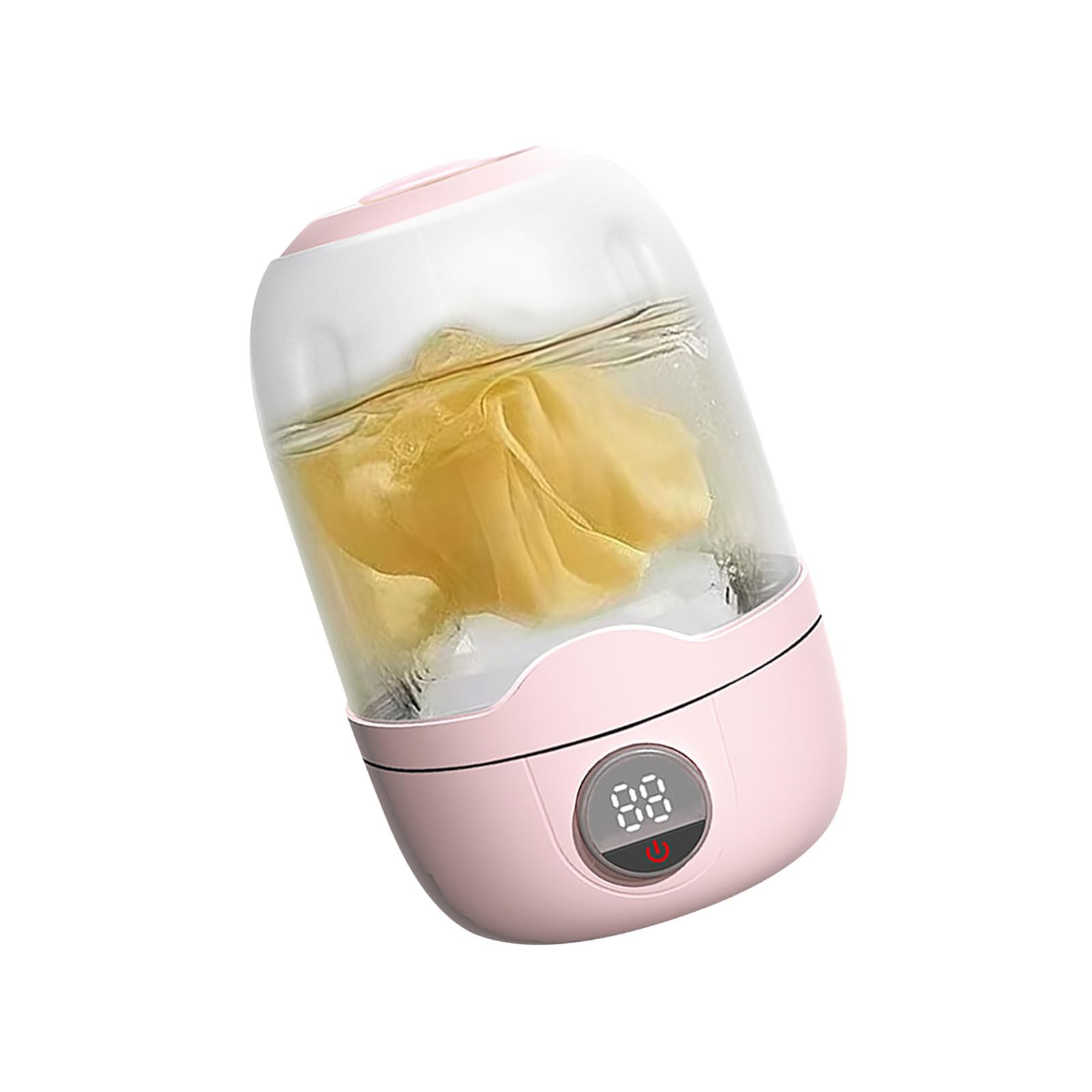 Jazuaiao 1.1L Portable Washing Machine Small Washer Deeply Clean Laundry Socks Underwear Baby Clothes Washer Automatic