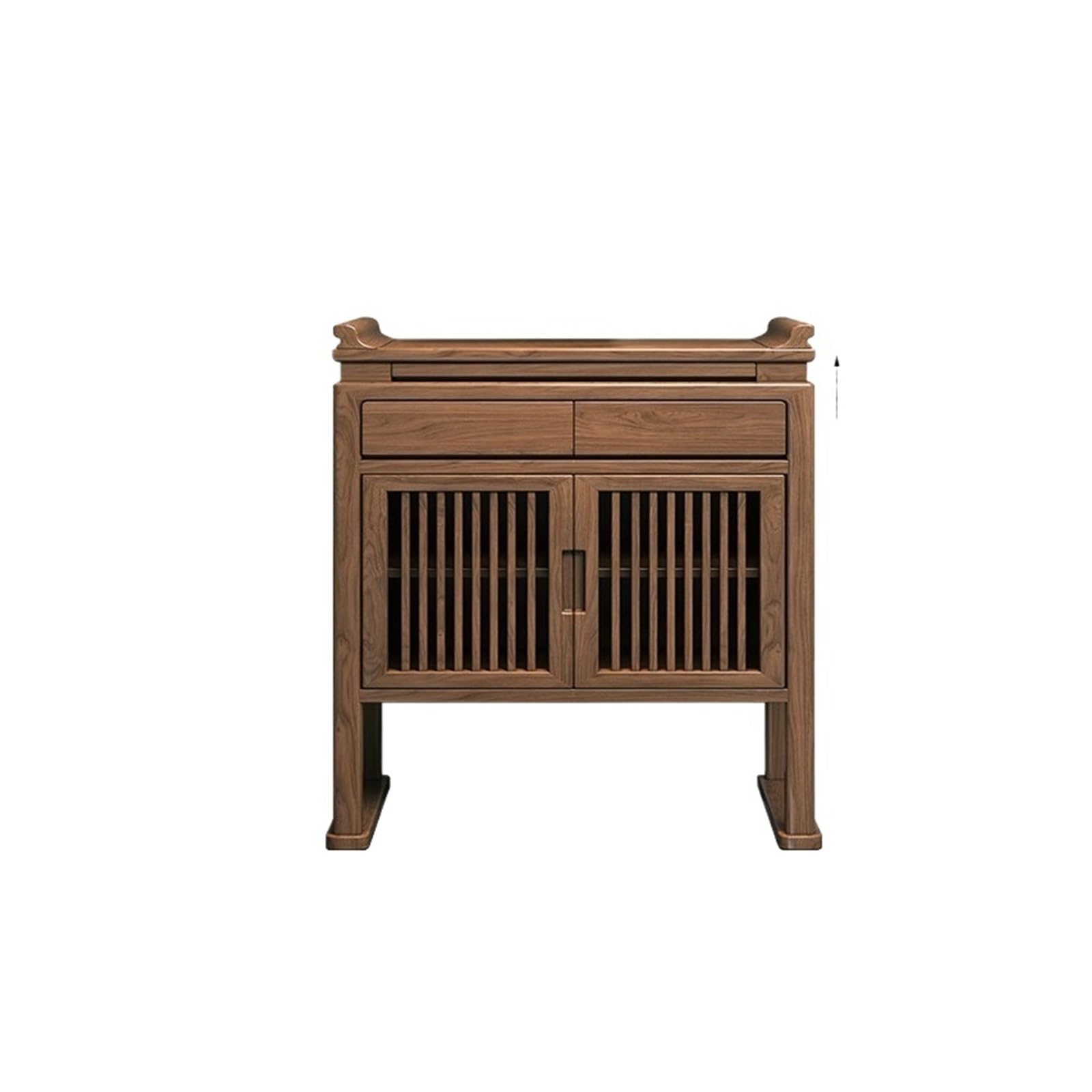 ZZlei2yu-12 buddhist altar shelf Double-Tier Altar Table Solid Wood