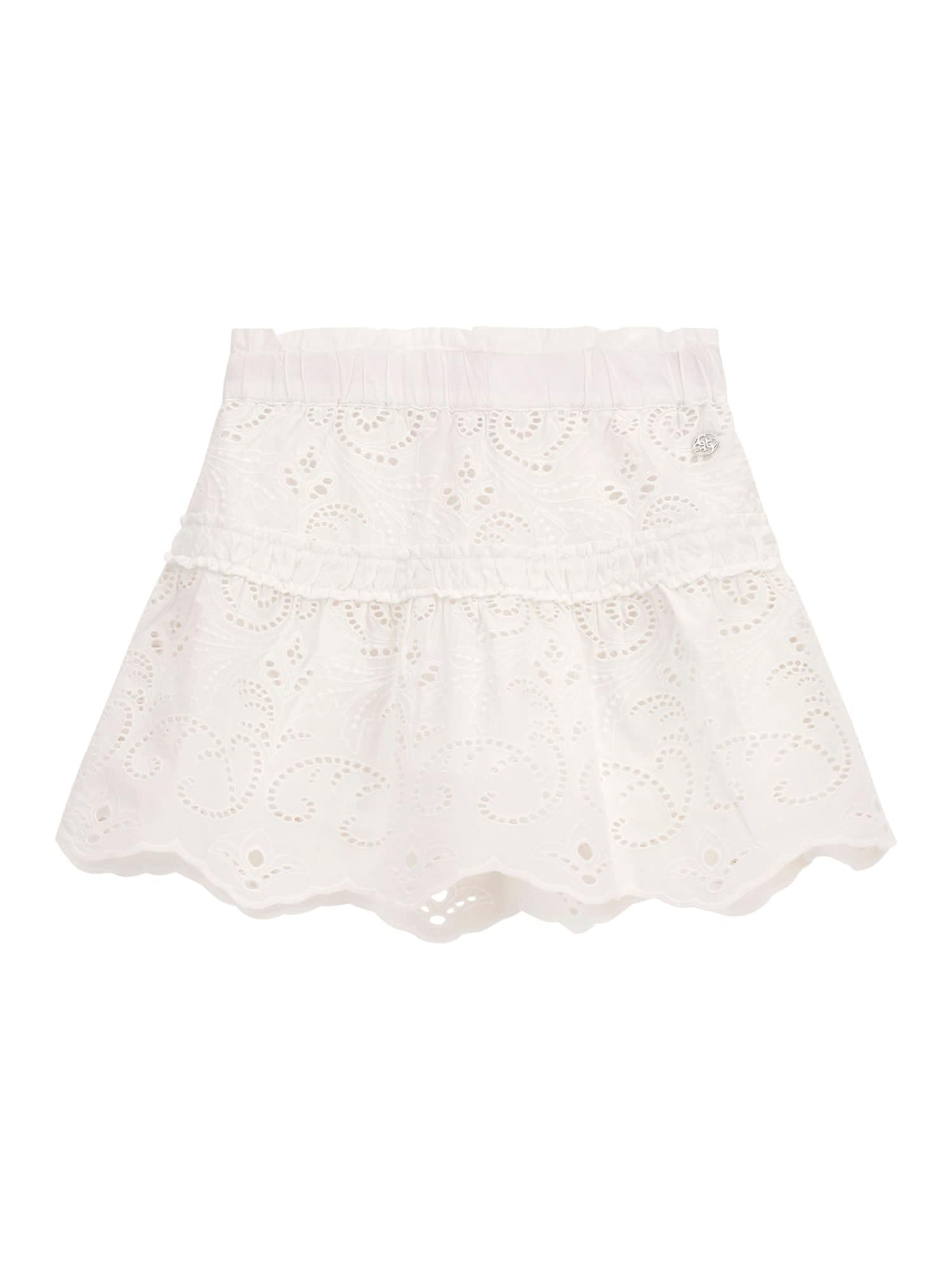 Guess Sangallo Skort Gonna Pantalone Bambine e Ragazze