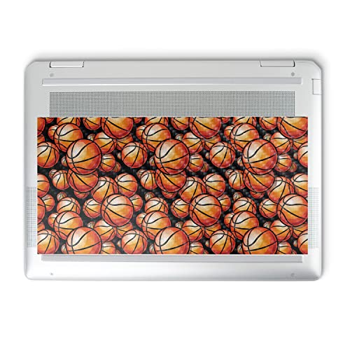 Image of MightySkins Carbon Fiber Skin Compatible with HP Spectre x360 14 inch (2022) Full Wrap Kit - Basketball Life | Protective, Durable Textured Carbon Fiber Finish | Easy to Apply | Made in The USA
