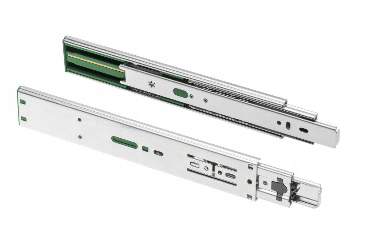 GTV, Drawer Runners H45 Versalite Plus+, Ball Guide with Damping, H = 45 mm, Sledge min Soft-Close Mechanism - Image 8