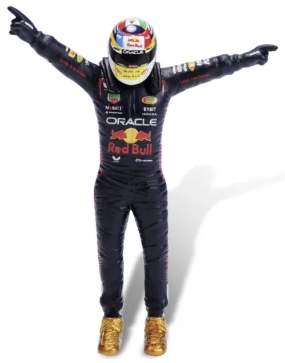 Bburago - 1/24 Scale Model Compatible with Red Bull Racing RB19 Qatar F1# 1 Compatible with Max Verstappen 2023 with Pilot (Blue) (B0D4F188CL) Amazon Price History, Amazon Price Tracker