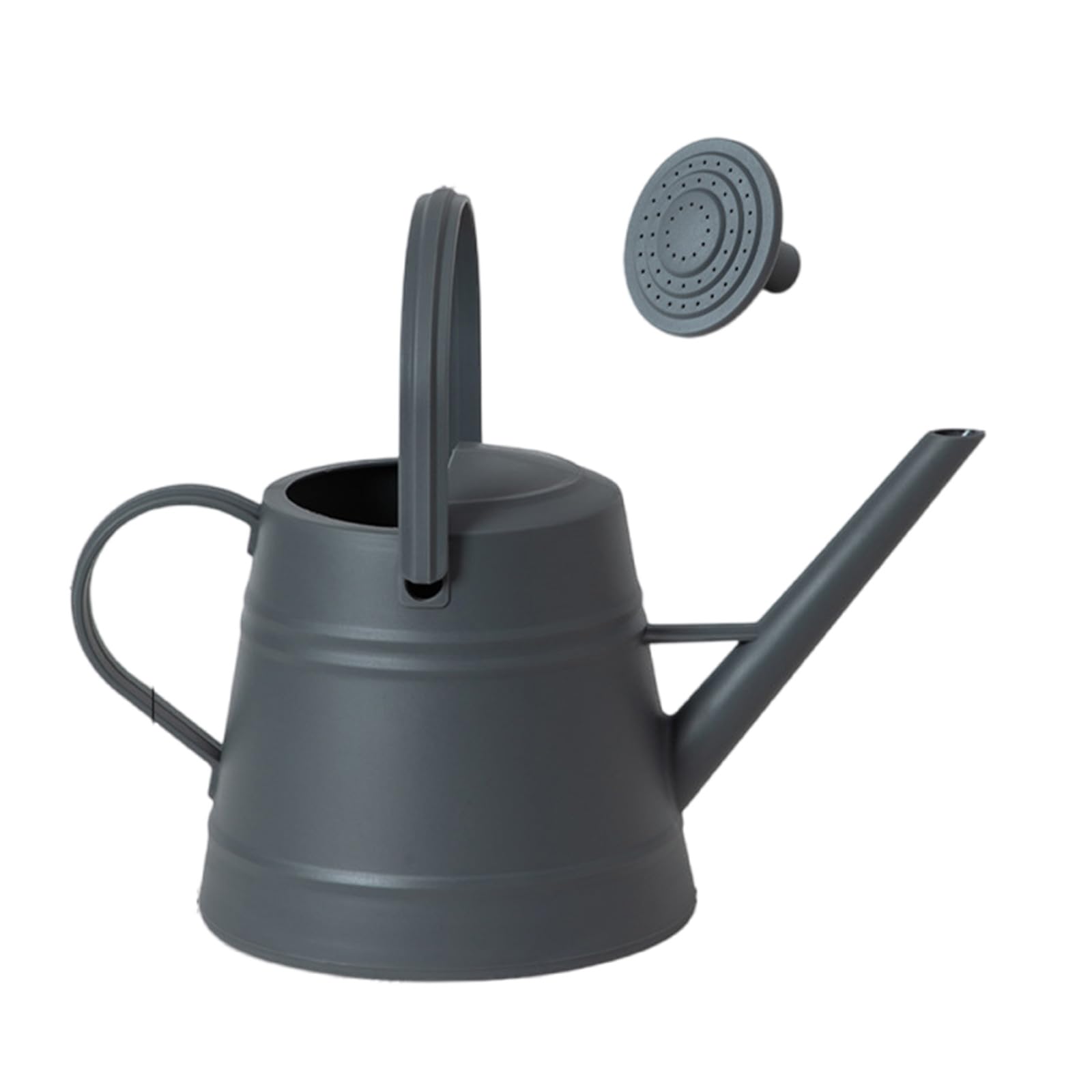 Multipurpose Outdoor Watering Container Adjustable Flows Spout Removable Sprayer Nozzle Comfort Handle for Balcony Plant Ergonomic Watering Can for Outdoor Use