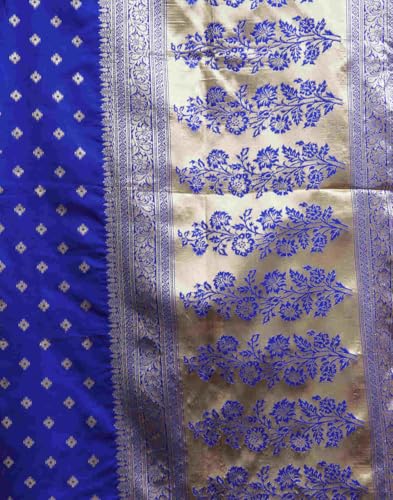 Image of C J Enterprise Women's Banarasi Saree Pure Kanjivaram Style Silk Saree With Blouse Piece for Wedding (Pari-160)