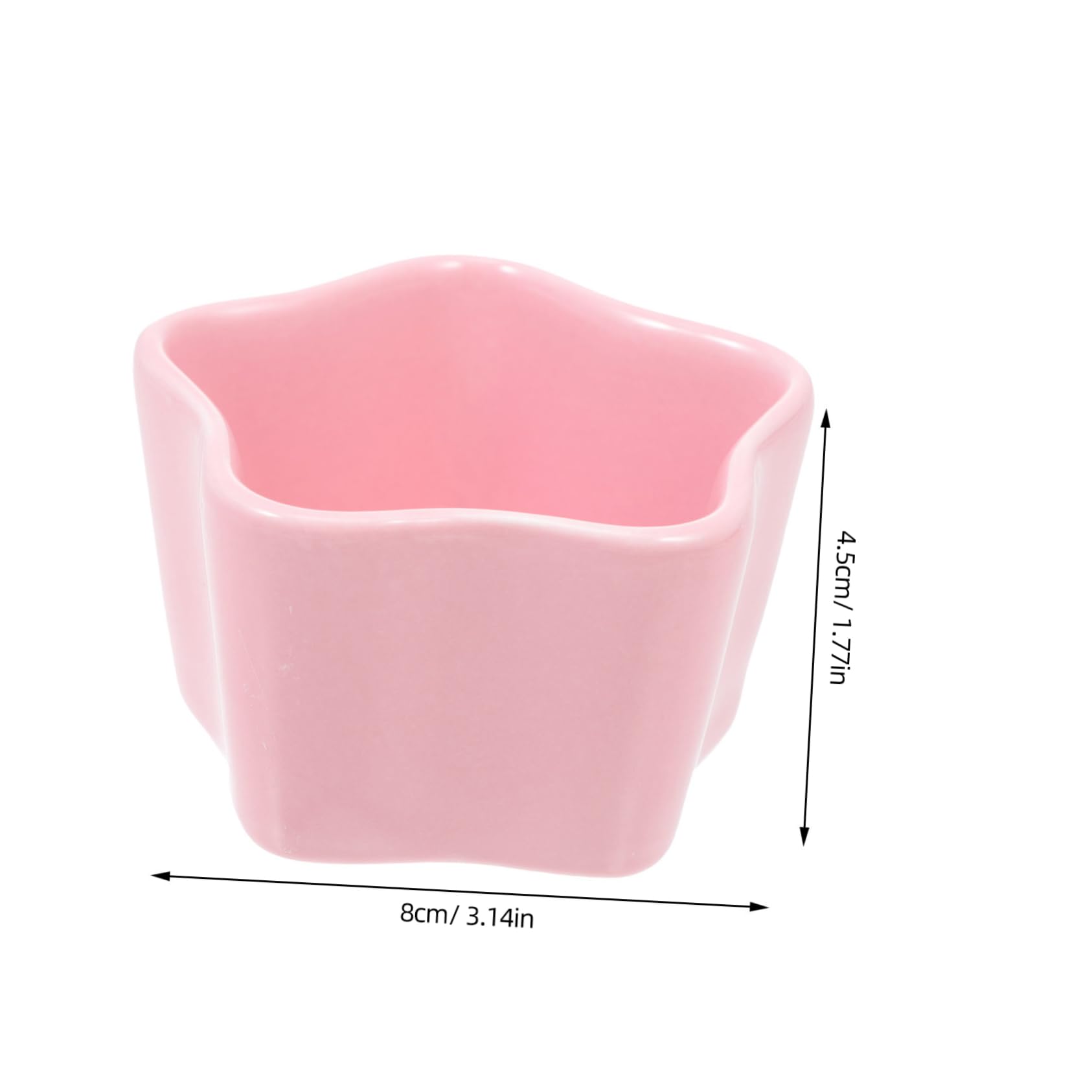 HOLIDYOYO 2Pcs Ceramic Hamster Food Bowls Non Tip Design Easy to Pet Feeder for Animals and Durable for Bunnies and Hamsters