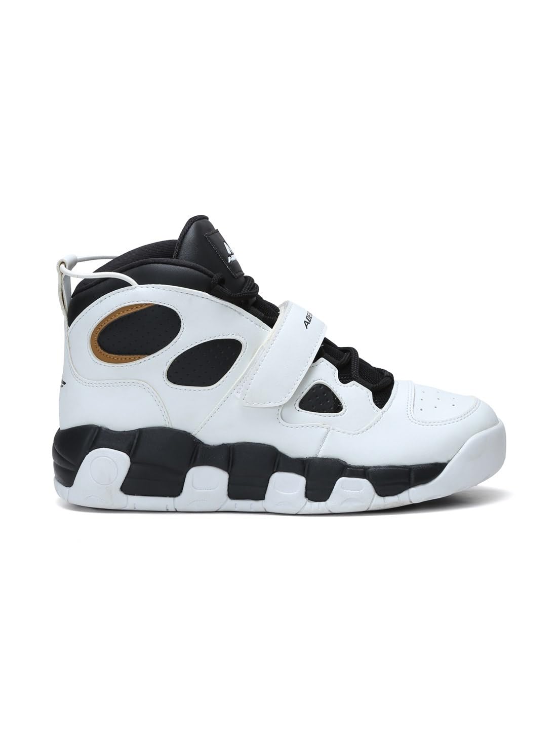 ADEBOY Mens Sneaker PU Material | Casual Stylish & Fashionable Shoes (Color: White & Black| Size: 9) (B0D6KV36SD) Amazon Price History, Amazon Price Tracker
