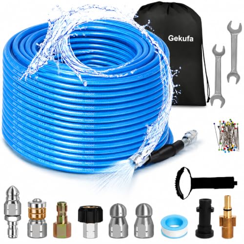 Kit de Limpieza de Tuberías de 30 m para Karcher K2-K7 y Bosch