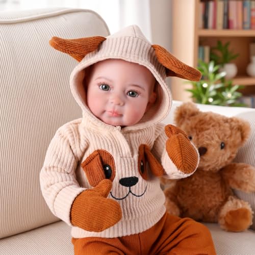 Muñeco Reborn Bebé Realista Poseable de 20 Pulgadas miniatura 6