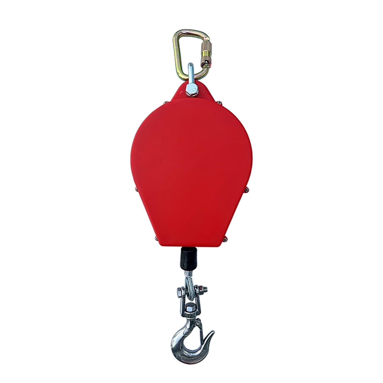 DNGXAOYA 9.8-49.2ft Harness Lanyard,500kg/1100lb self-retracting Lifeline, Stainless Steel Swivel Hook, Double Protective Shell, Designed to Provide Protection in The Event of a Fall(7m/23ft)