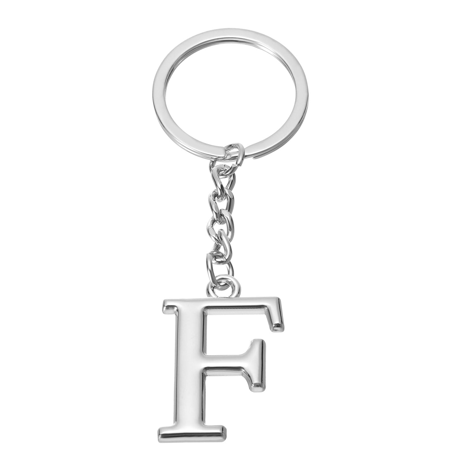 PATIKIL Initial Letter Key Chain, Letter a Key Chain Pendant Key Ring