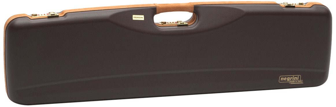 Negrini O/U Leather Trim Shotgun Case in ABS with Barrel Upto 32 3/4-Inch