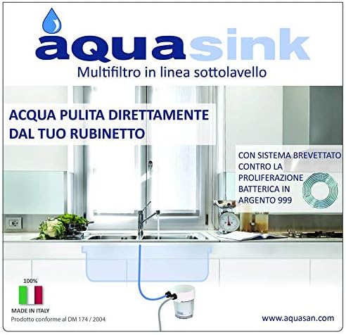 AQUASAN Tub 1370 Capsules for Machine from Caffã ¨, Black, Caffitaly, Set of 2 Pieces