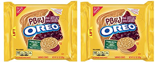 Peanut Butter and Jelly Oreo Cookie (2 Pack) Exclusive PB&J Oreo