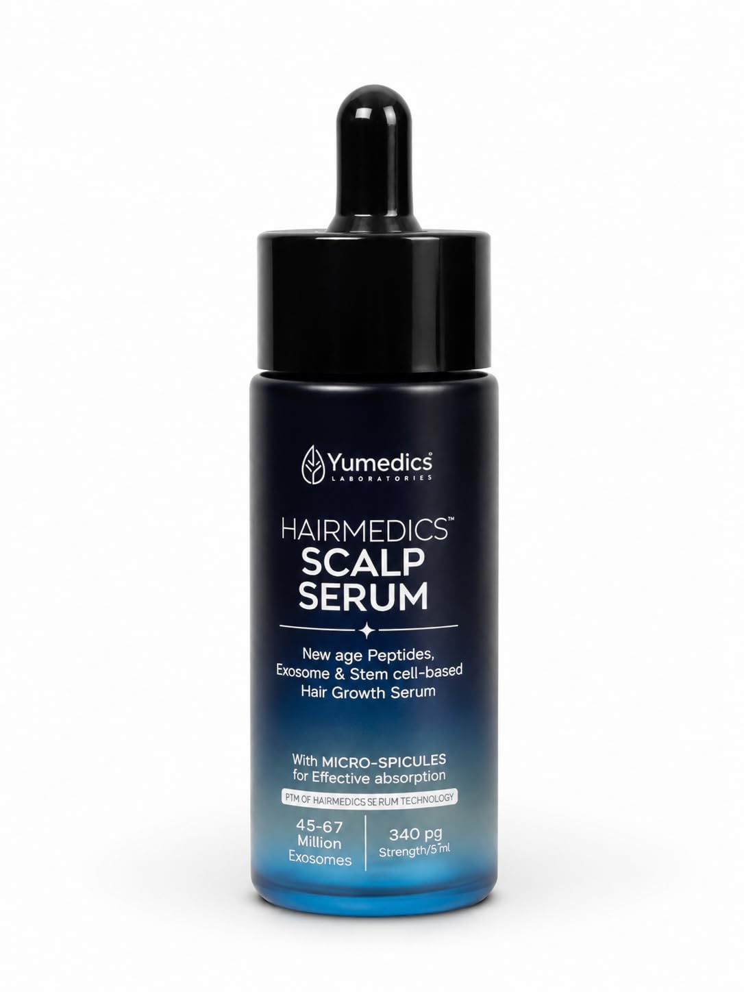 hairmedics scalp serum | advanced peptide & exosome hair growth formula | micro-spicules technology | 50ml