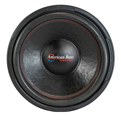 American Bass Usa Xd 1522 1400 Watt Max Dual 2Ohm 15 Inch Subwoofer #TOP10