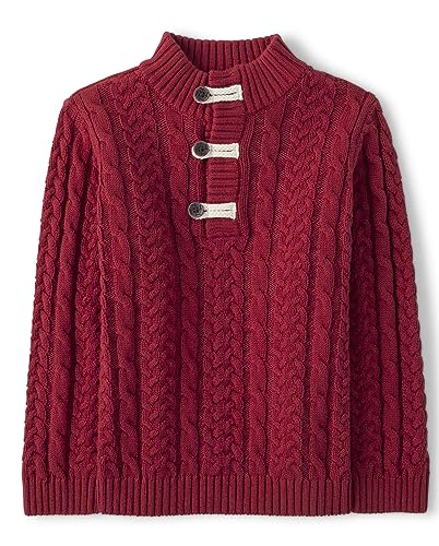 Gymboree,and Toddler Long Sleeve Sweaters,Royal Red,12-18 Months