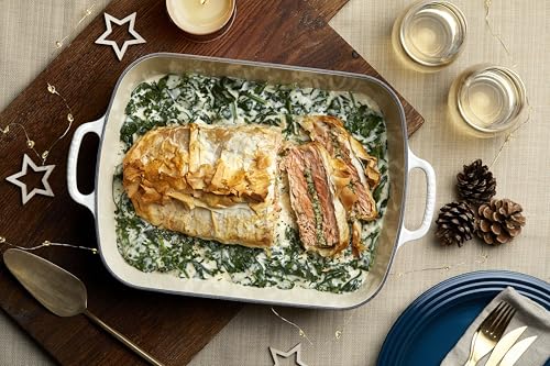 Image of Le Creuset Enameled Cast Iron Rectangular Roaster, 5.25 qt., Olive