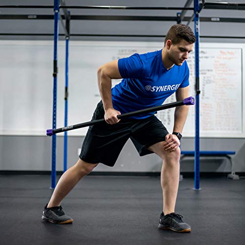 Synergee 5 lb Workout Bar – Weighted Bar for Home Gym by Synergee - Image 7