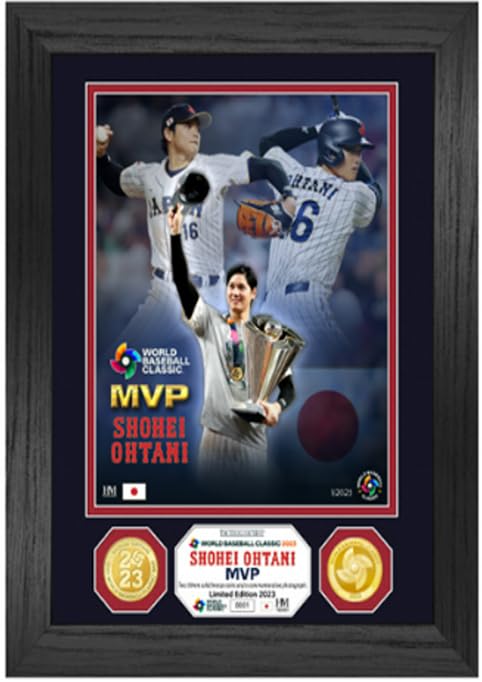 Made-to-Order Product Limited WBC Championship Commemorative MVP Shohei Otani Double co Photo Mint