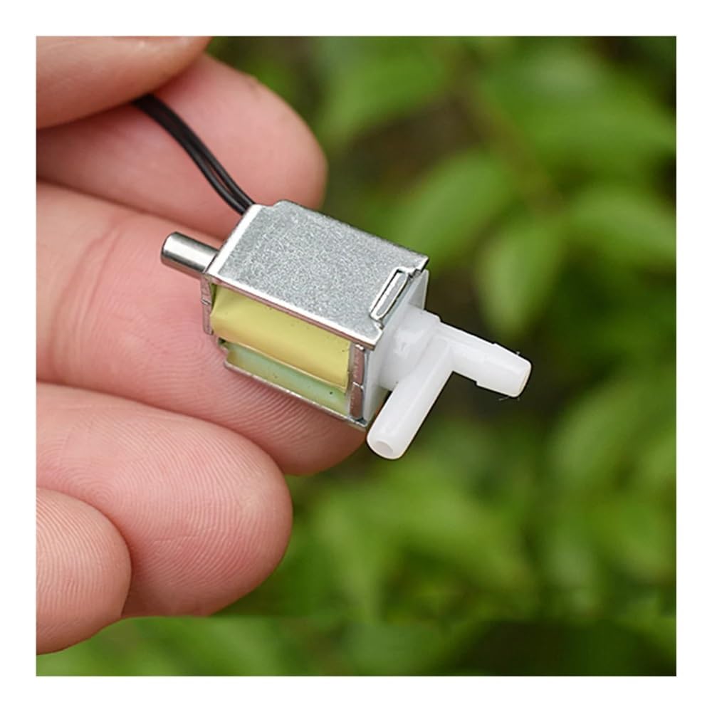 HUJWLBWF Solenoid Valve 2-position 3-way DC 5V 6V 1.5W 10mm Electromagnetic Electrically Controlled Air Switch motor
