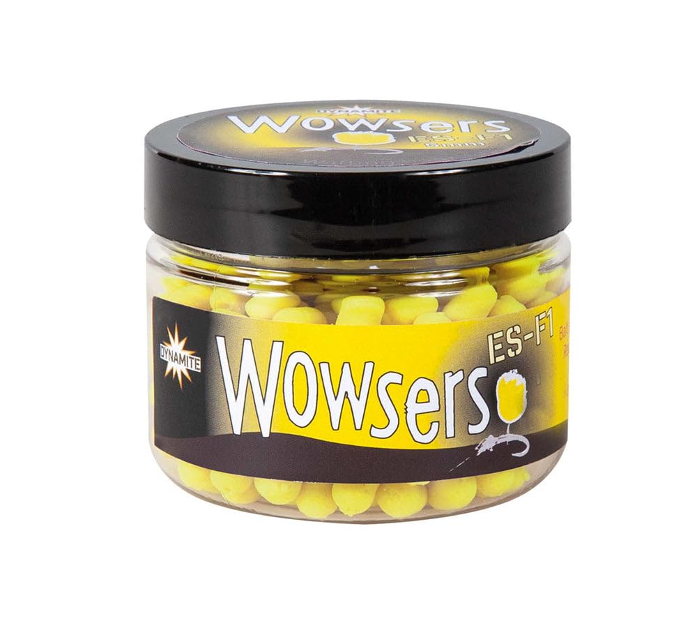 Dynamite Baits Wowsers Mini Hookbaits ES-F1_Yellow 7mm