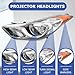 UnayKolb Left And Right Pair Headlight Halogen Headlamp W/o Bulb Compatible With Hyundai Elantra 2011 2012 2013 92101-3Y000 HY2502161