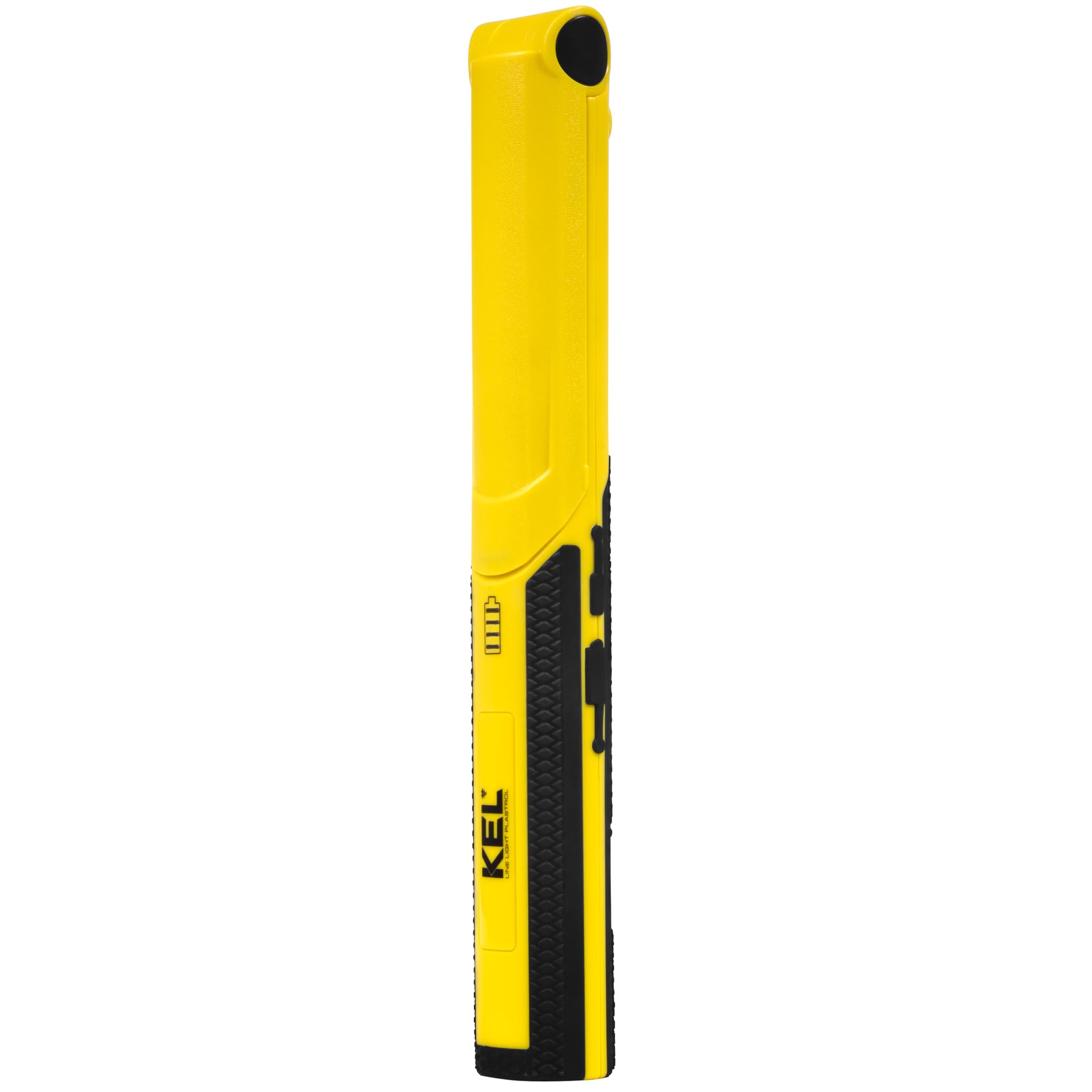 KEL Torcia da officina a LED, 3 W, 500 lm, lampada da lavoro ricaricabile con power bank, con clip magnetica per officina, durata 15 ore